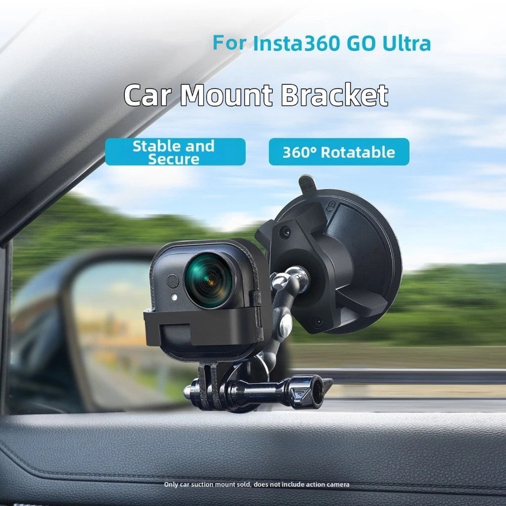 Suction Cup Mount for Insta360 Go Ultra Camera (2020–2023)