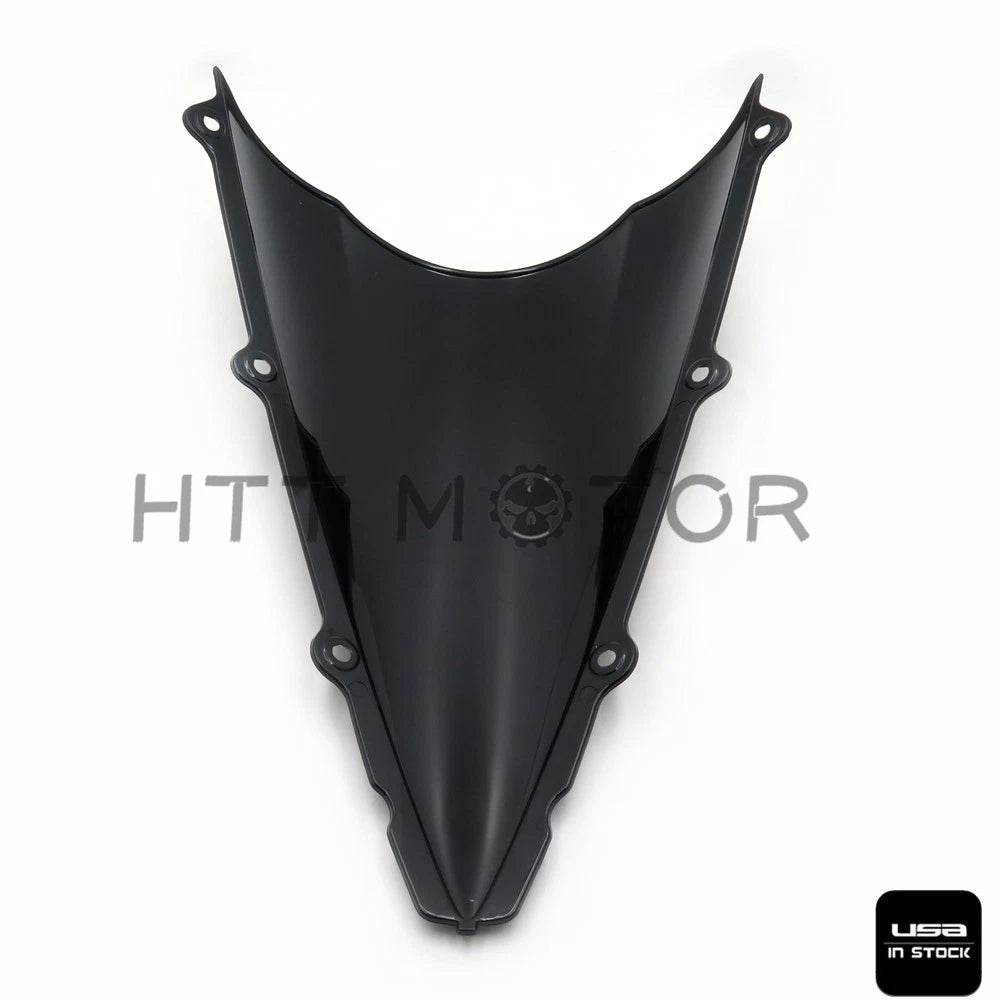Double Bubble Windscreen for Yamaha YZF R1 (2002–2003) Black