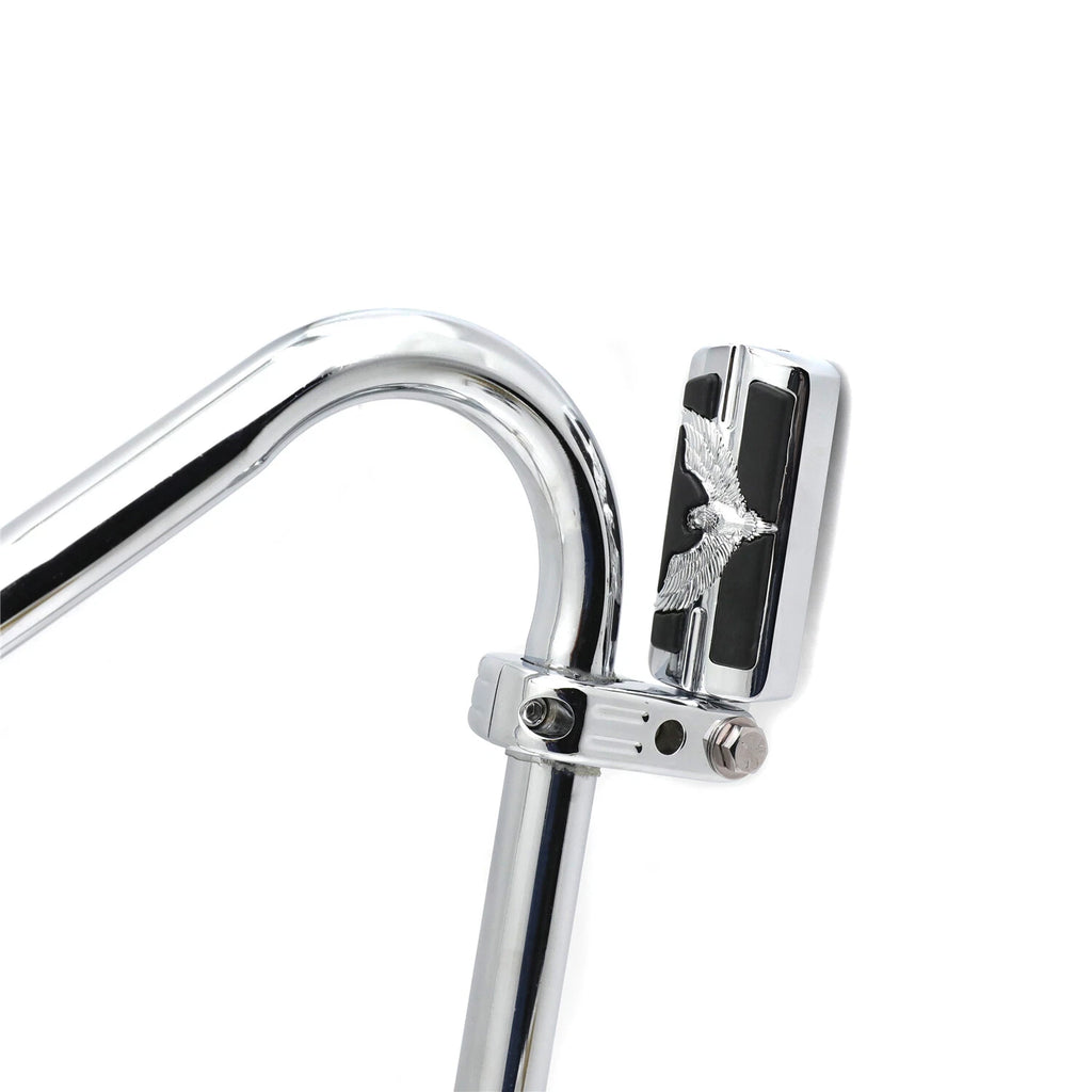Chrome Foot Pegs for Triumph Rocket (1.25")