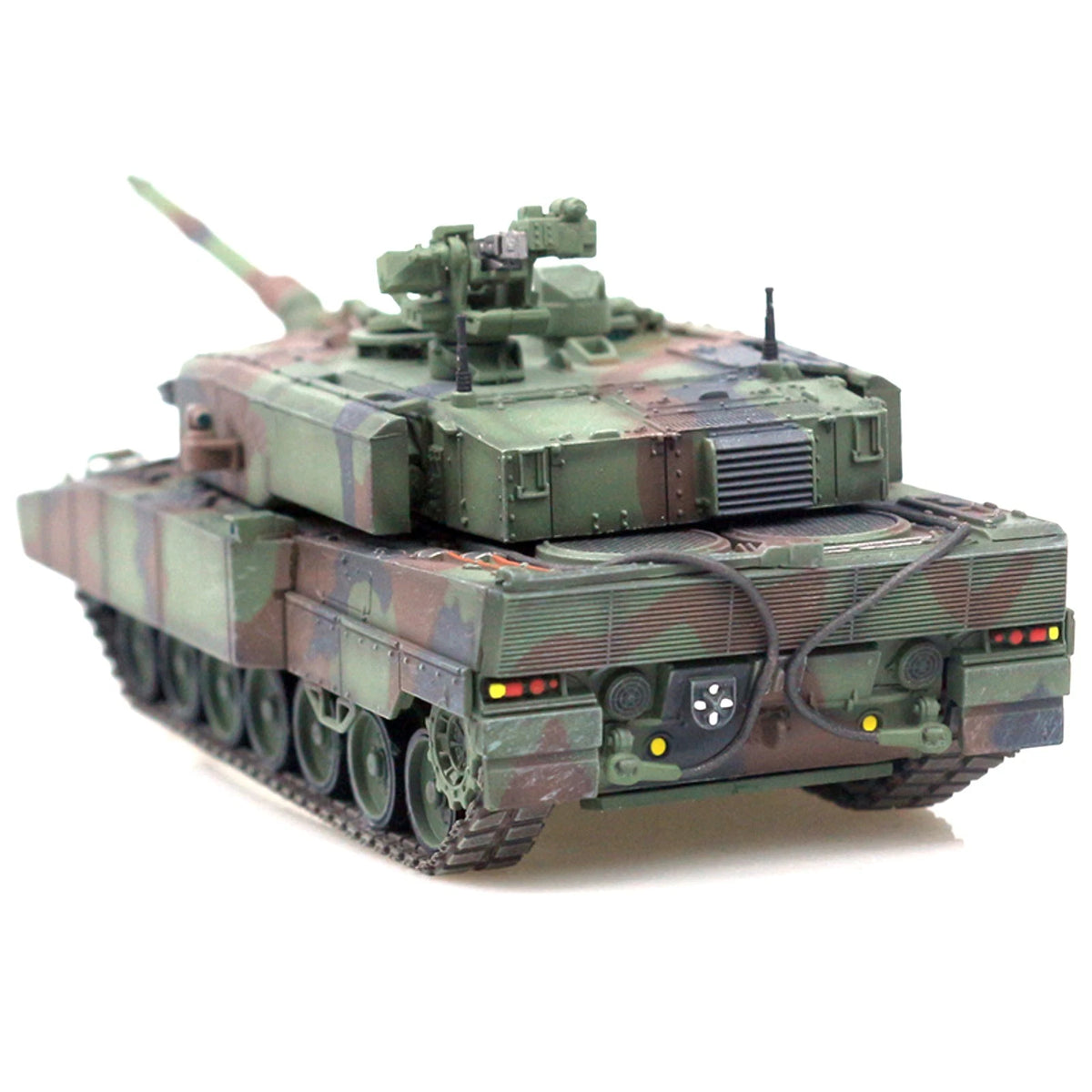Alloy 1/72 German Leopard 2A7PRO Battle Tank Model Display (NATO Camouflage)