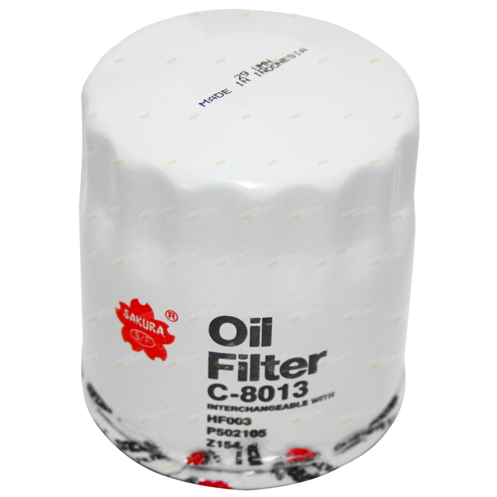 Engine Oil Filter for Holden (various) - Sakura C8013, Z154