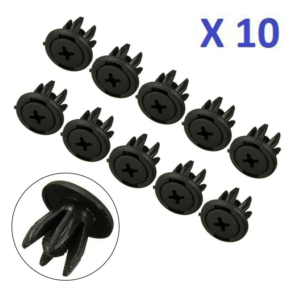 10x Inner Wheel Arch Liner Fasteners Clips for Mini Cooper (R50-R56)