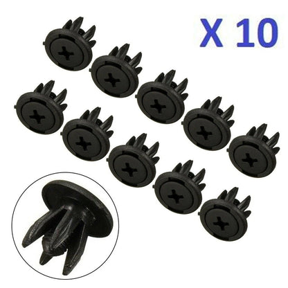 10x Inner Wheel Arch Liner Fasteners Clips for Mini Cooper (R50-R56)