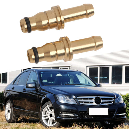 Coolant Radiator Pipe Connector Pair for Mercedes S203 W203 (2000–2007)