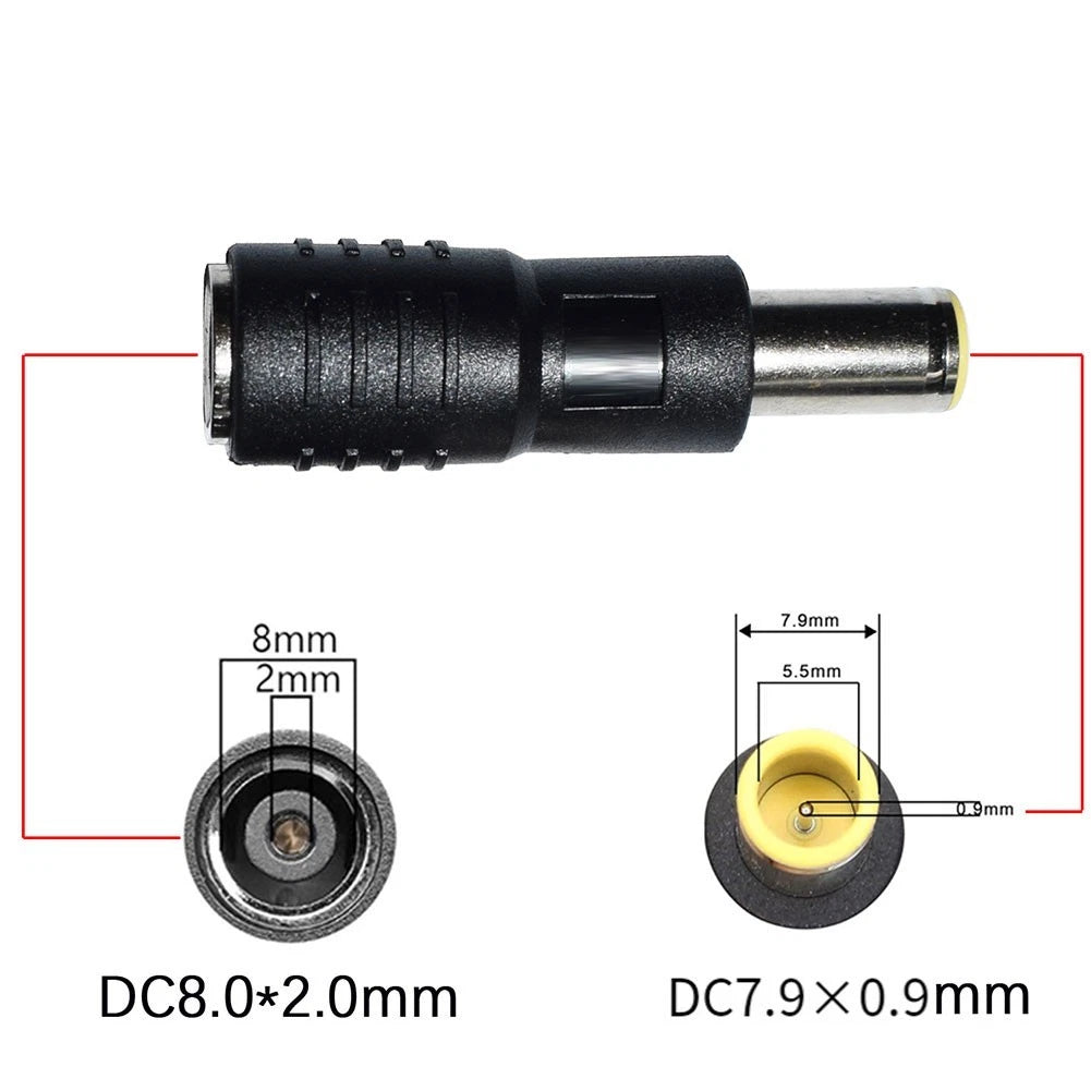 65W for usb-c DC Power Adapter with 5 Tips 2.5x0.7mm 6.5x4.4mm 4.0x1.7mm