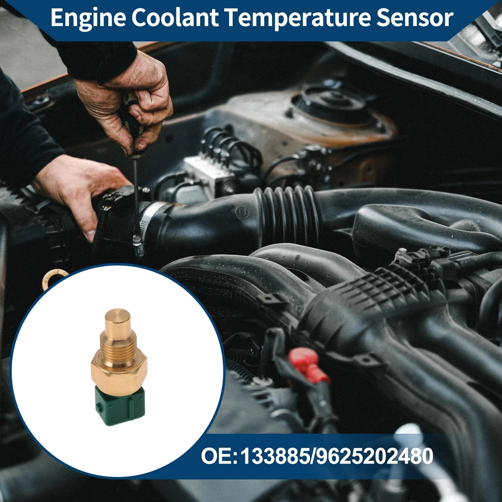 Engine Coolant Temperature Sensor Replacement for Ford Focus (2004–2011)