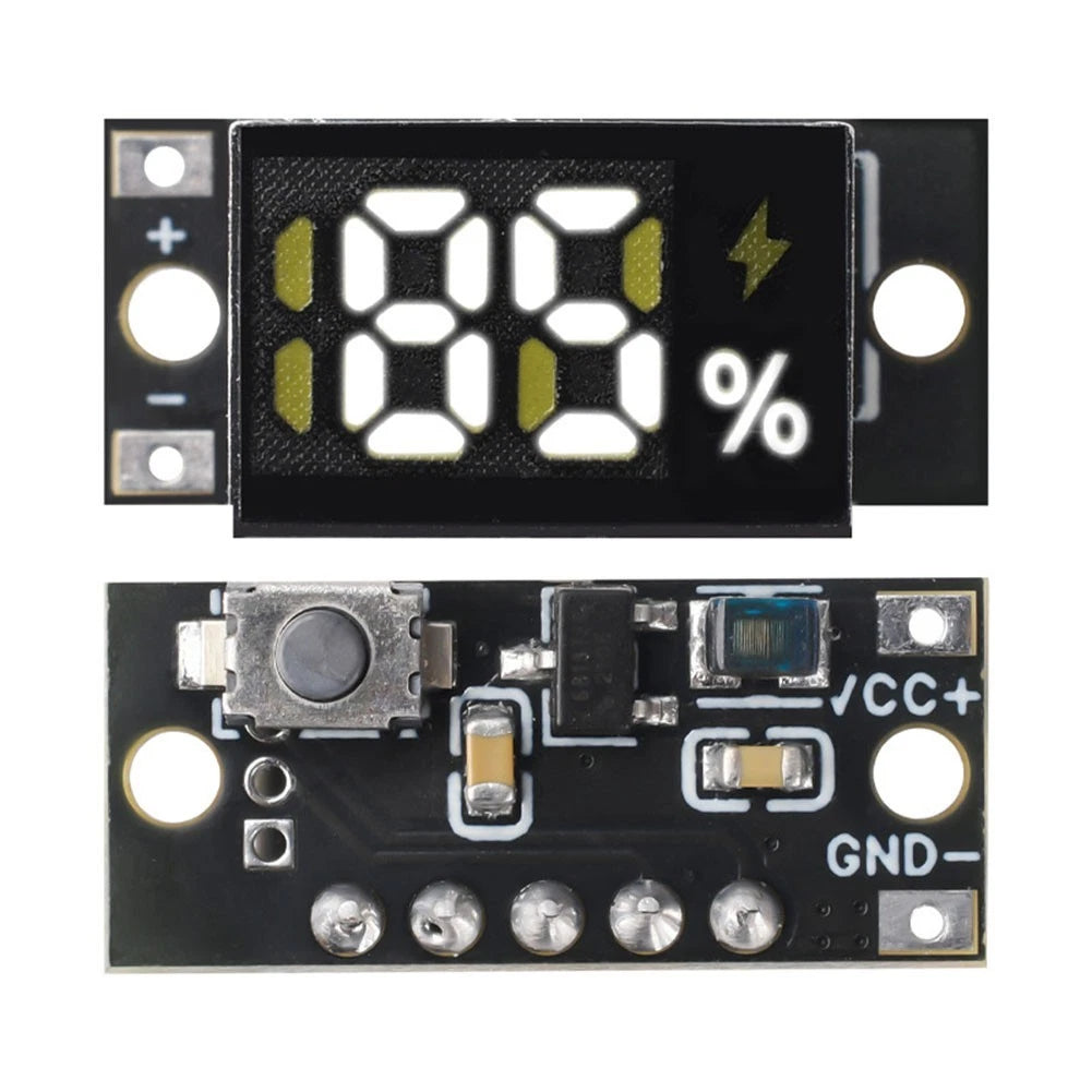 Digital Tube Power Indicator 1/2 Digit for Small Electronic Projects (1.5V)