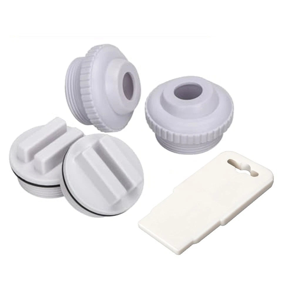 Set of 2 Pool Directional Flow Eyeball Jet Fitting SP1419D with Tool