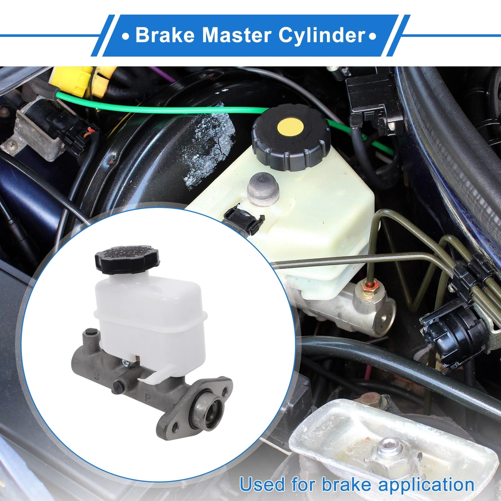 Brake Master Cylinder with Reservoir Replacement for Hyundai Sonata (2002–2003)
