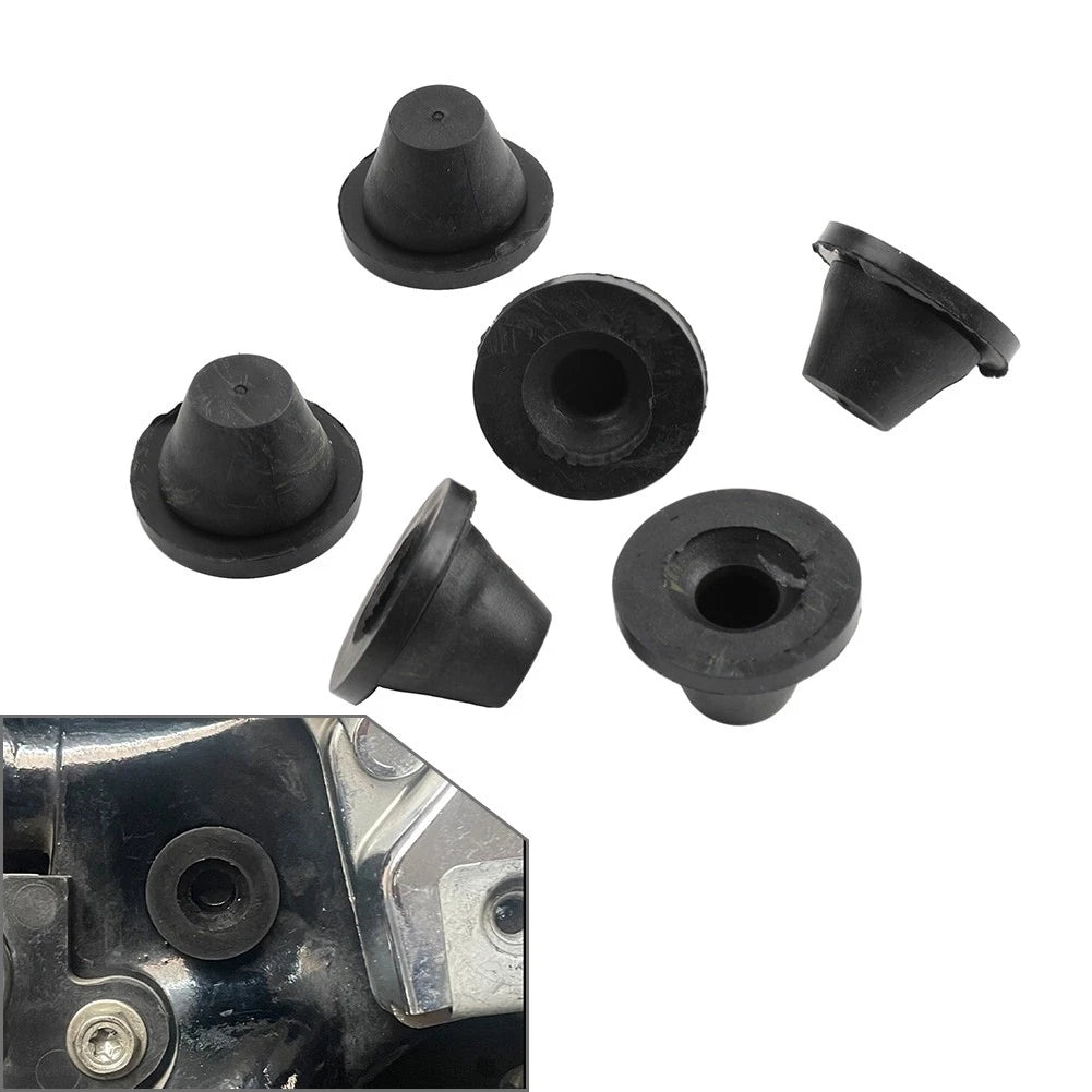 6x Rubber Side Cover Grommet For Harley Touring Road King Electra Glide 1996-07