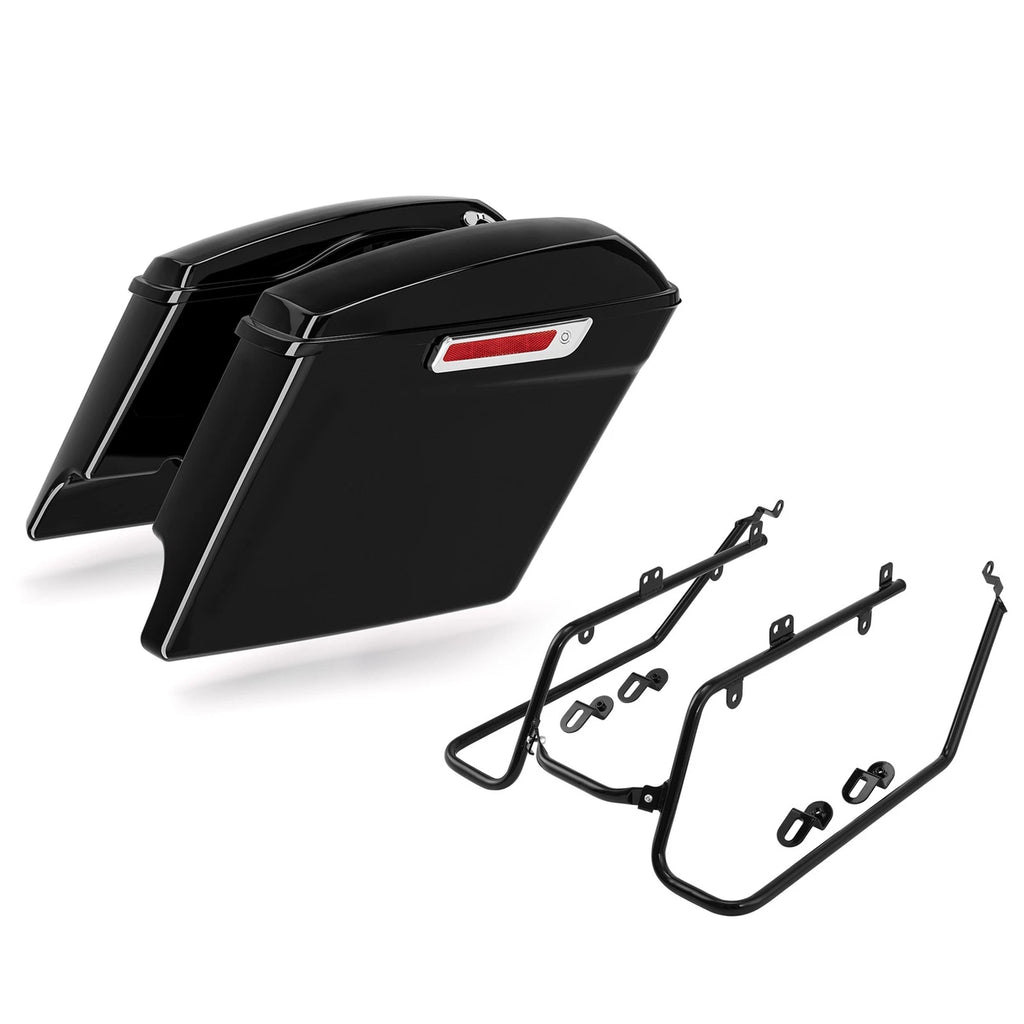 Hard Saddlebags Conversion Bracket for Harley Super Glide Street Bob (2008–2017)