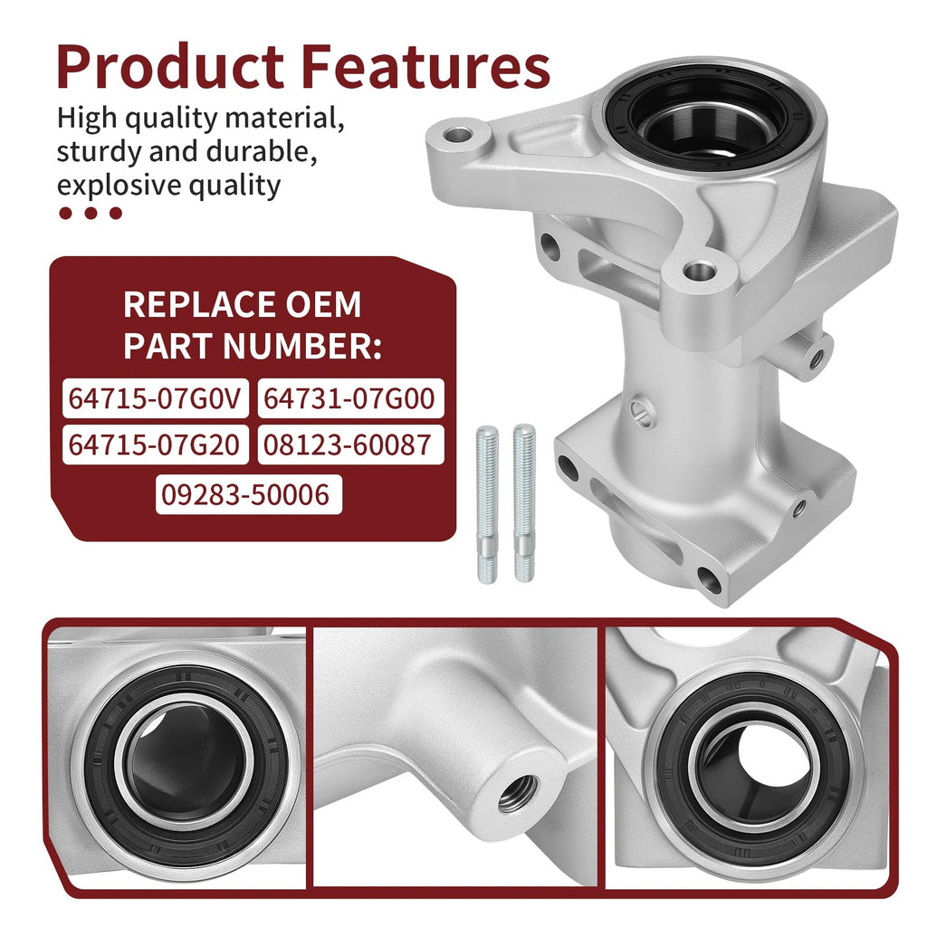 Rear Axle Bearing Housing Carrier Kit for Suzuki Quadsport Z400 (2003–2008)