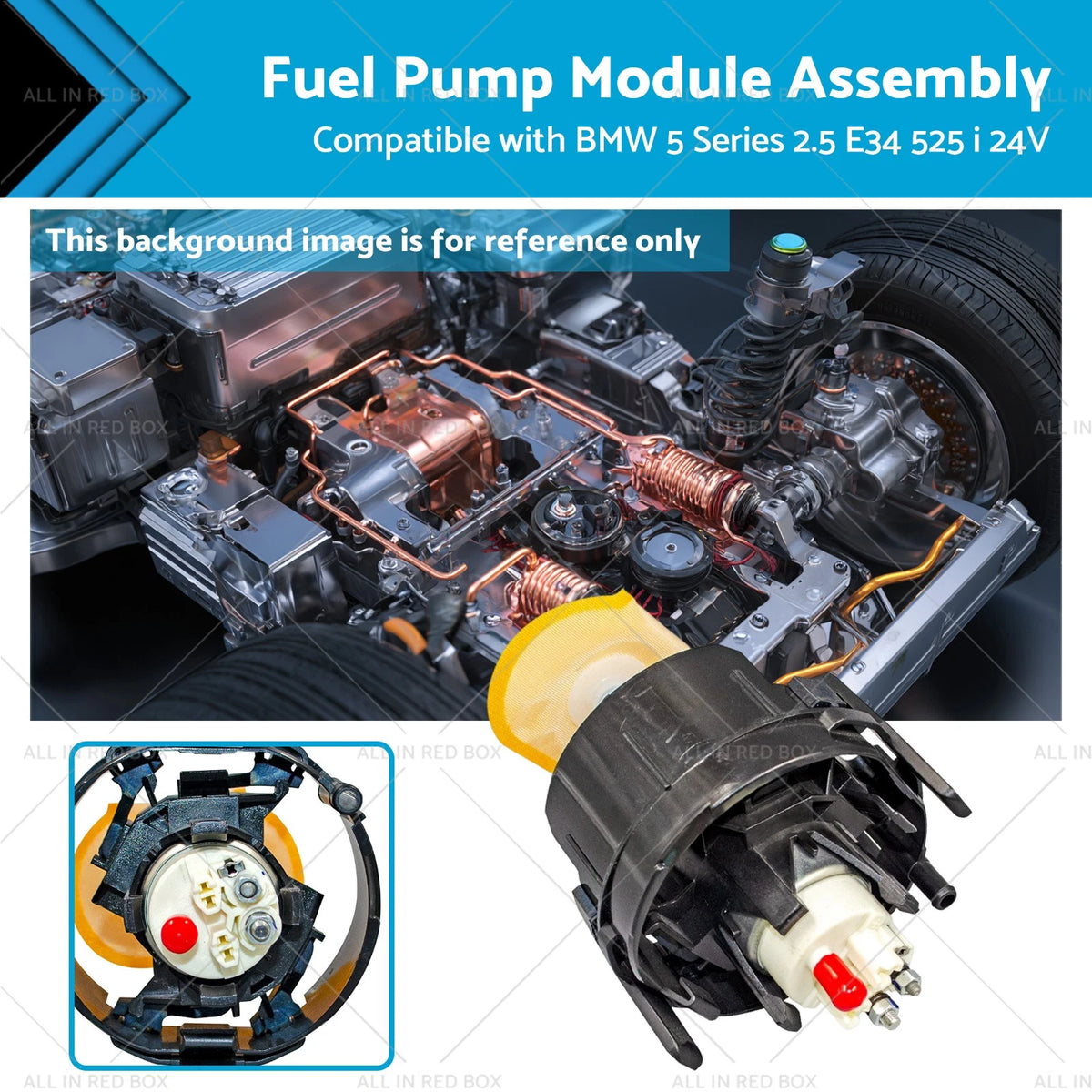 Fuel Pump Module Assembly for BMW 5 Series E34 525i (1988–1995)