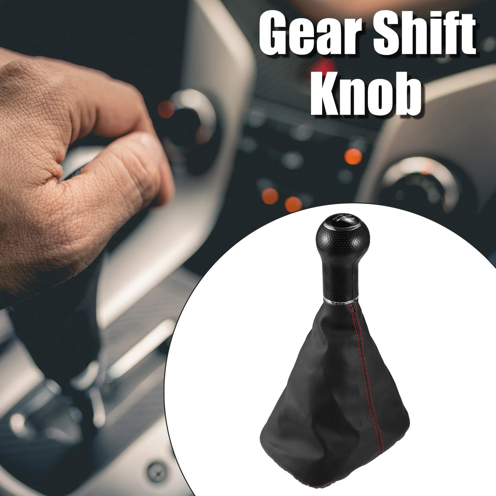 5 Speed Gear Shift Knob Boot Replacement for Volkswagen Golf 4 (1998–2006)