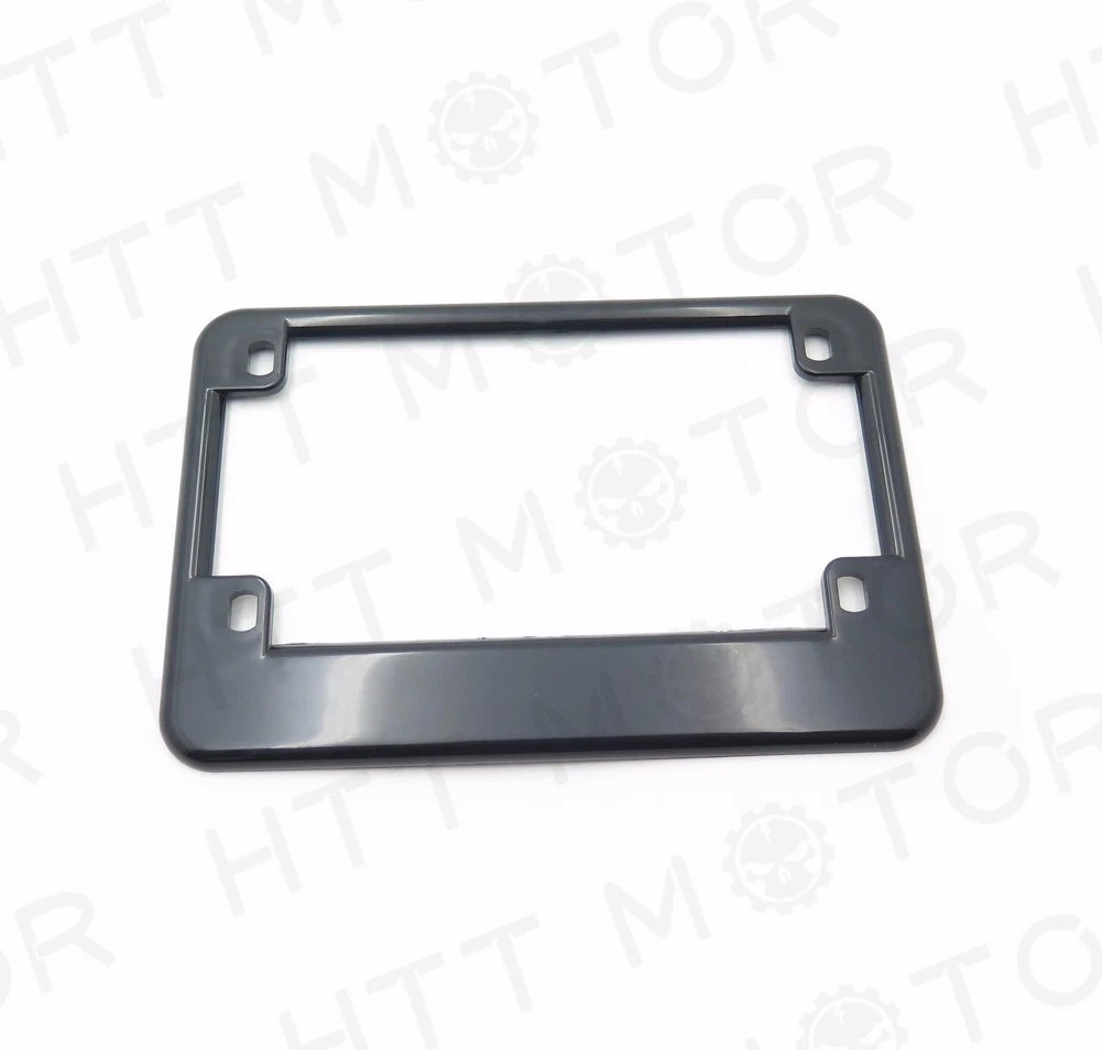 License Plate Frame for Motorcycle (4"x7", Extra 1" Width)