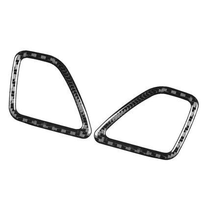 Black Dashboard Air Vent Outlet Cover Trim for Jeep Cherokee (2014–2023)