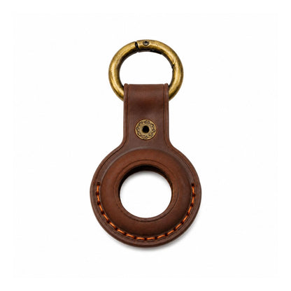 Cowhide Leather Protective Cover Case for Apple Airtag (2021)