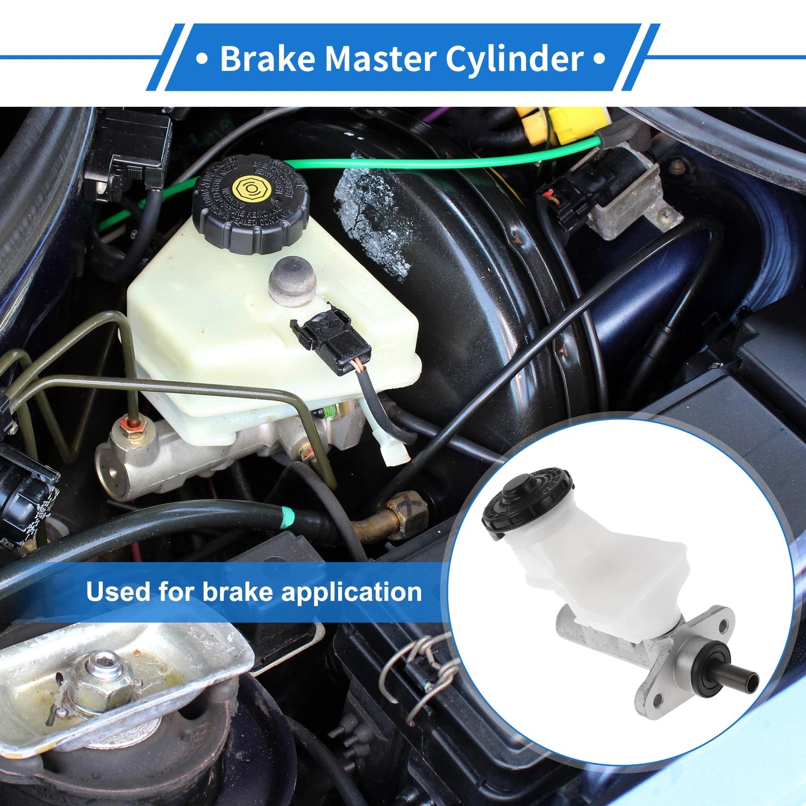 Brake Master Cylinder with Reservoir for Honda CR-V (2002–2006)