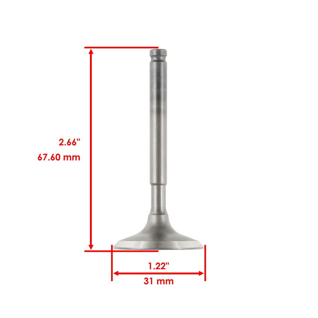 Intake Exhaust Valve Kit Replacement for John Deere HPX Trail Gator (2014–2024)