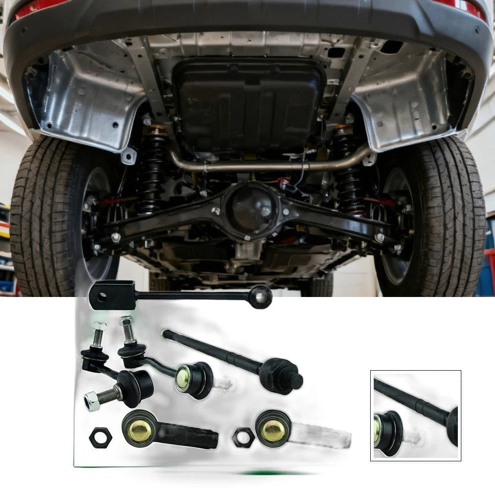Inner Outer Tie Rod End Sway Bar Link Kit for Volkswagen Crafter (2006–2017)