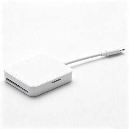 4 in 1 Card Reader Adapter for iPhone iPad (M2/SD/XD/SM)