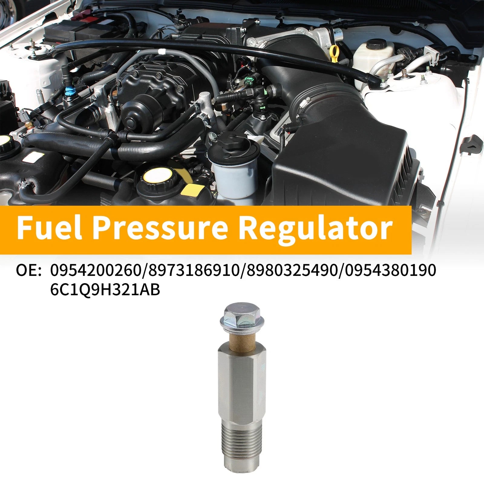 Fuel Pressure Regulator Replacement Metal for Nissan Primera (2002–2008)