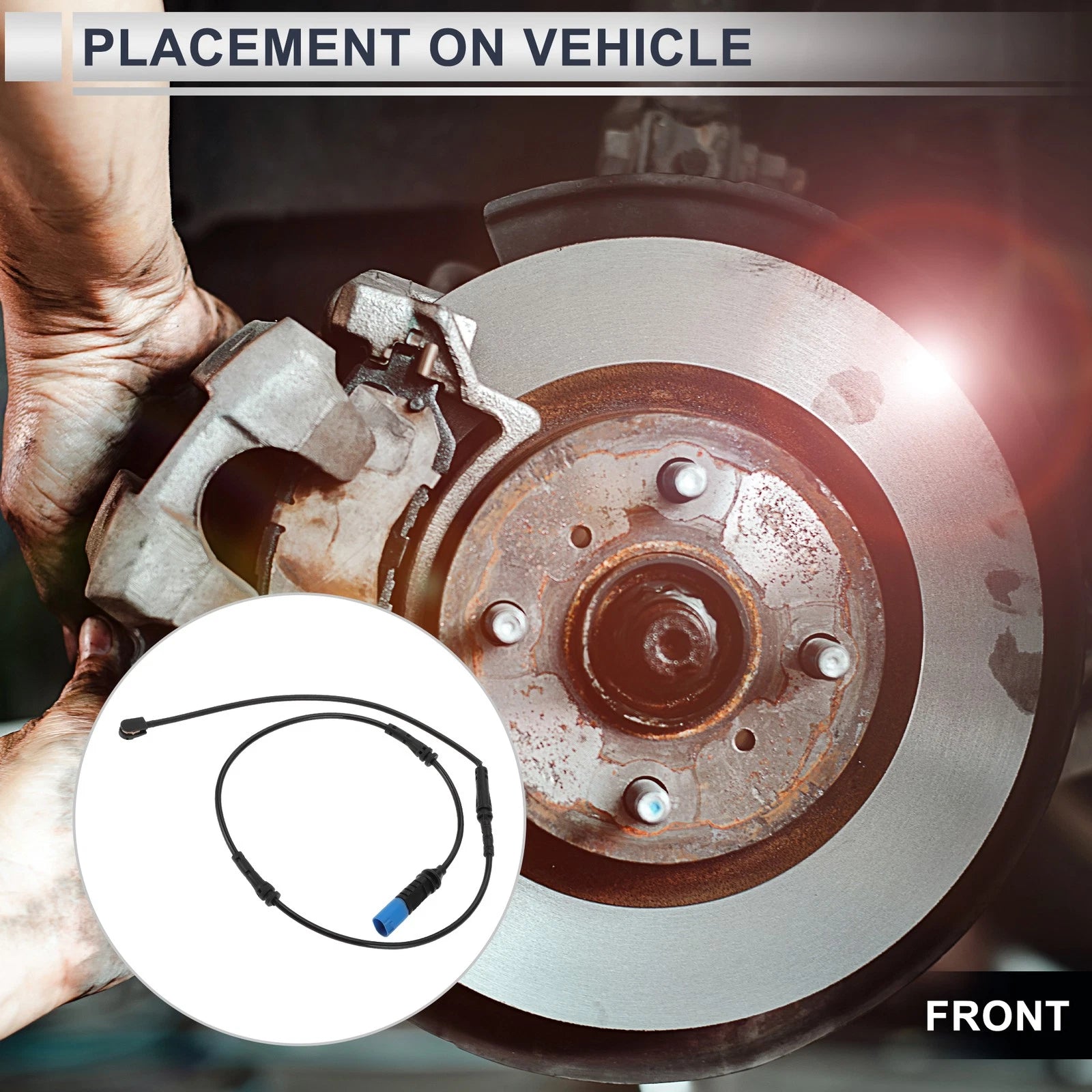 Front Brake Pad Wear Sensor Replacement for BMW X6 (2020–2023)