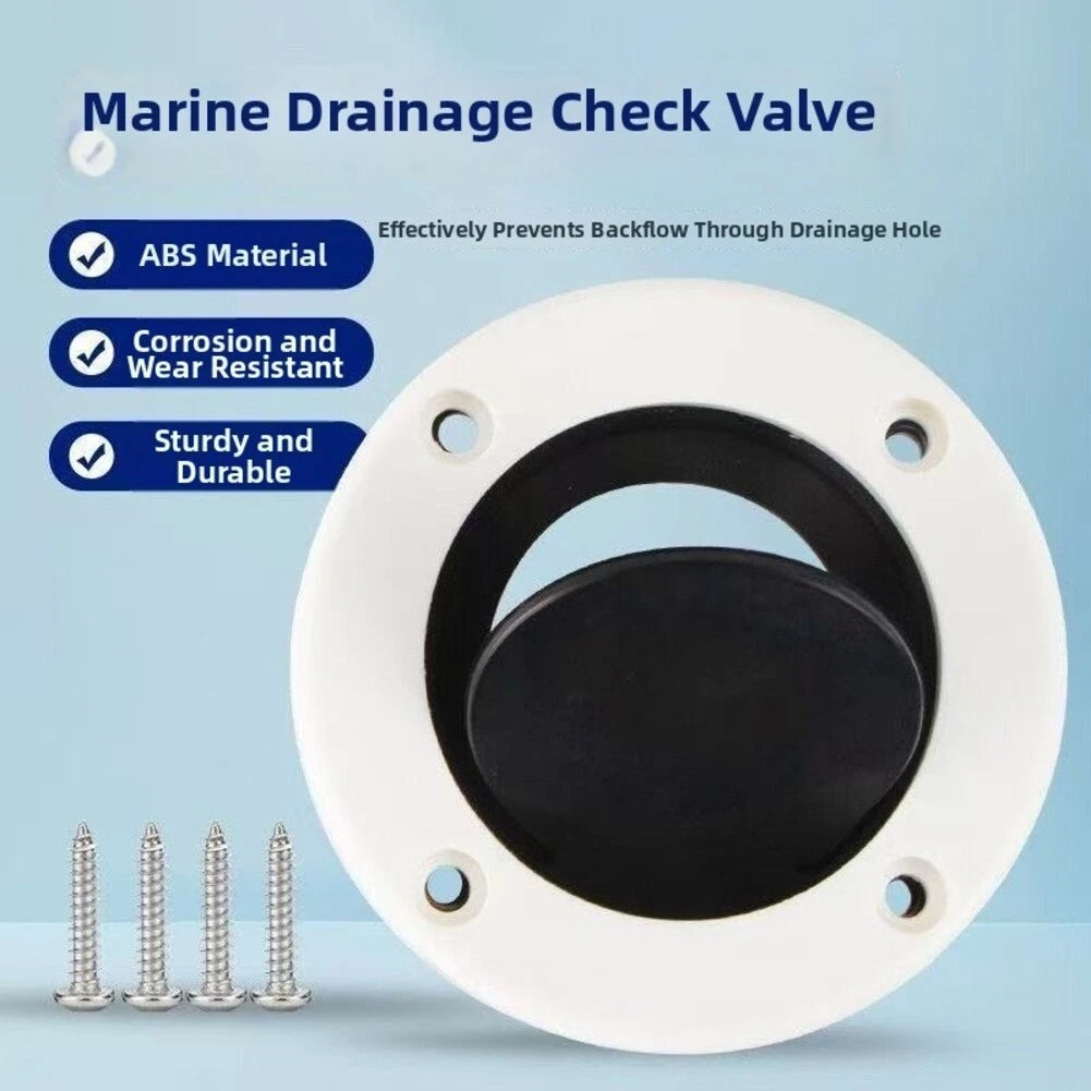 Cockpit Drain Valve Kit for Vessels with Through Hull or Beam Mounting
