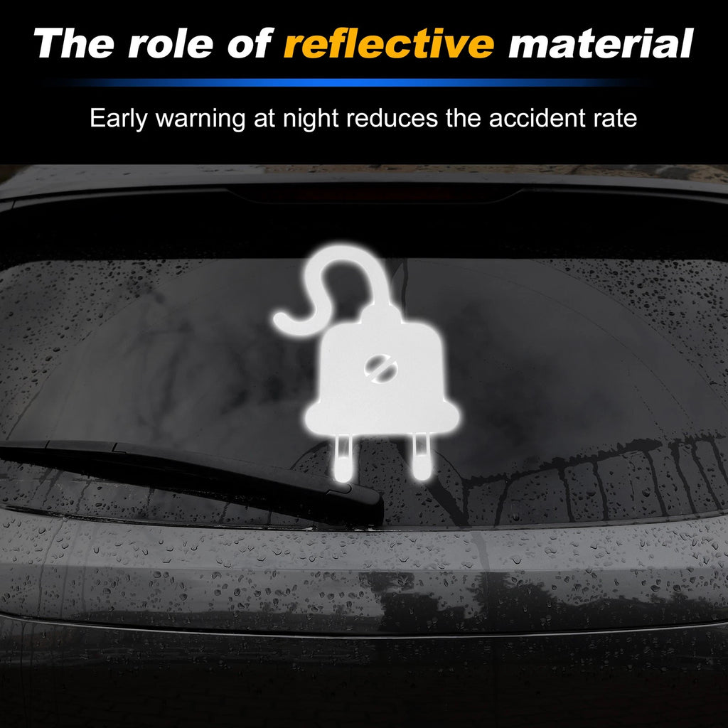 Reflective Bumper Decal for