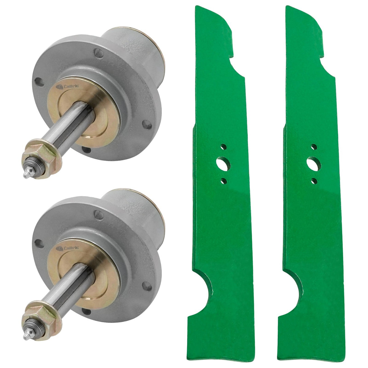 Mower Spindles w Blades Replacement for Snapper 32 Inch Deck (2001–2005)