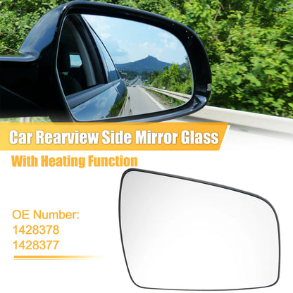 Heated Right Side Rearview Mirror Glass for Opel Zafira B (2009–2014) 1428378