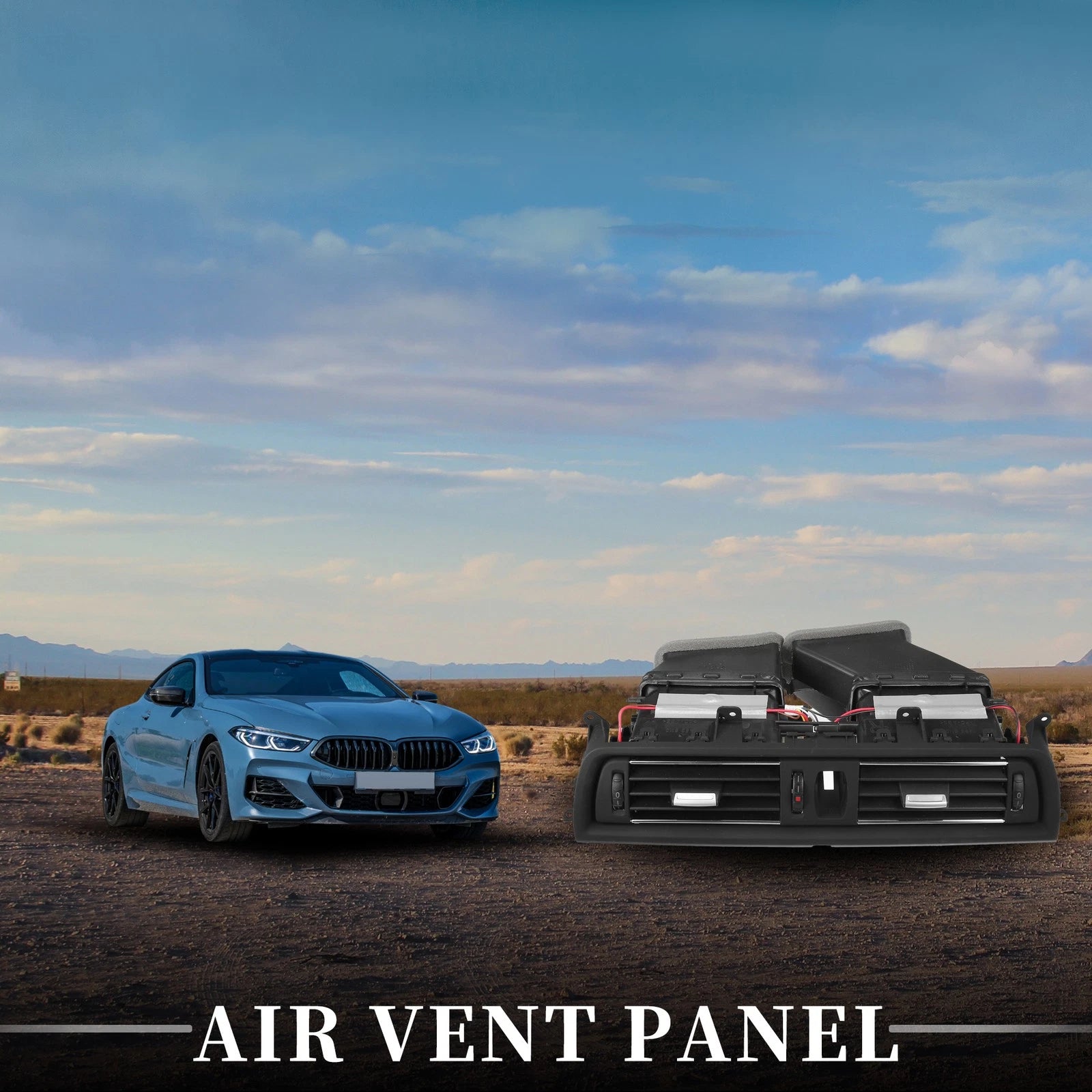 Air Vent Panel Replacement for BMW 528i (2011–2016) AC Conditioning Grille