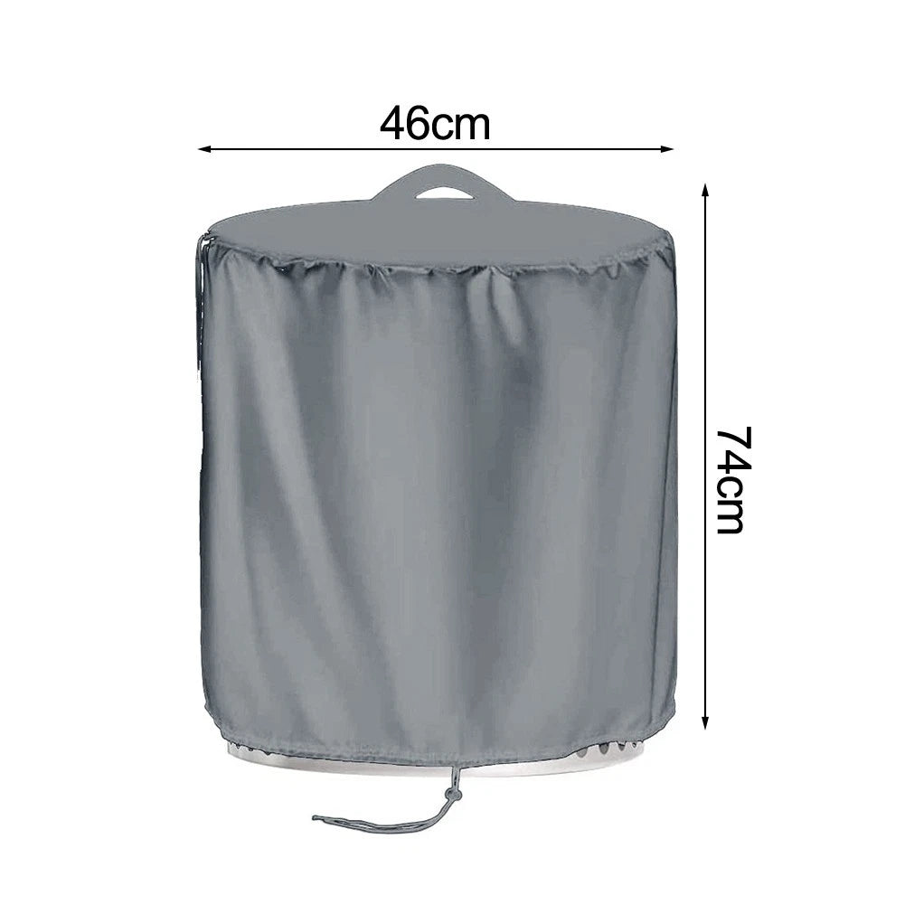 Waterproof Firepit Cover for Outdoor Use (600D Oxford Cloth)