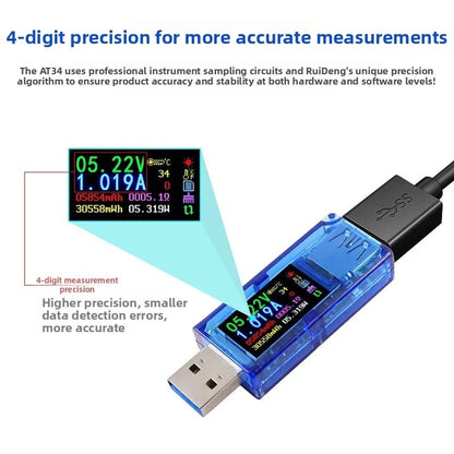USB Power Meter for Voltage and Current Battery Testing