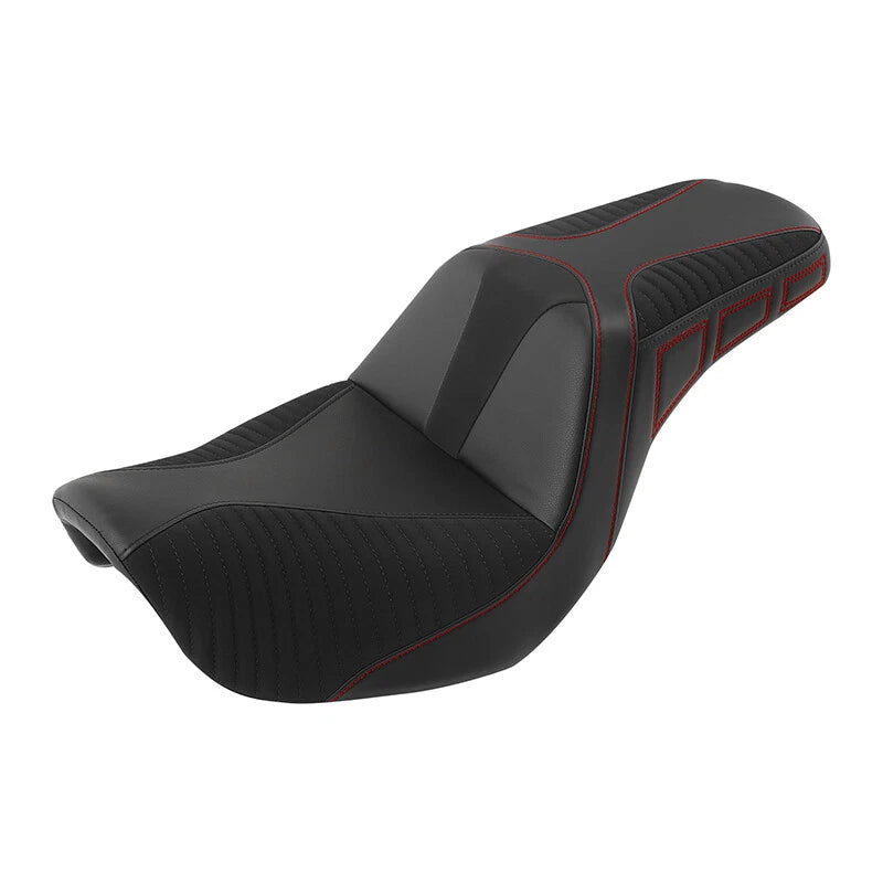 Driver Passenger Seat for Harley Dyna Wide Glide FXDWG Fat Bob FXDF (2006–2017)