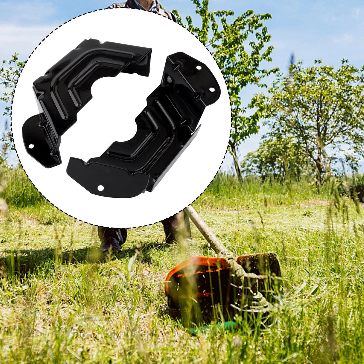 Pulley Cover for Grass Power Equipment (783-06424A-0637)