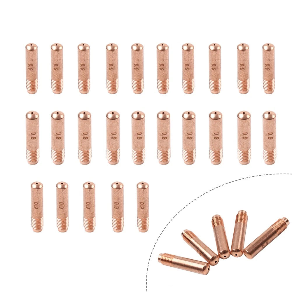 25pcs Mig Contact Tips 035 for Miller M10 M15 M25 M40 M100