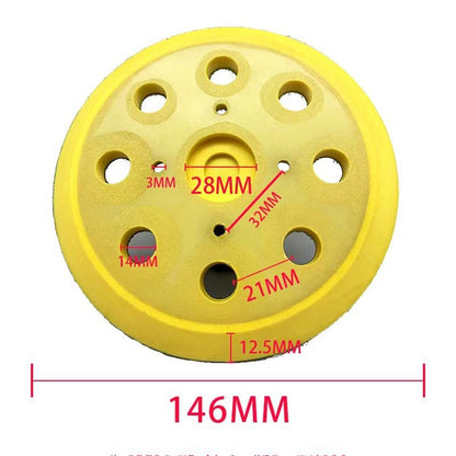 Sanding Pads Set with Back Up Plate for Universal Use (146 mm)