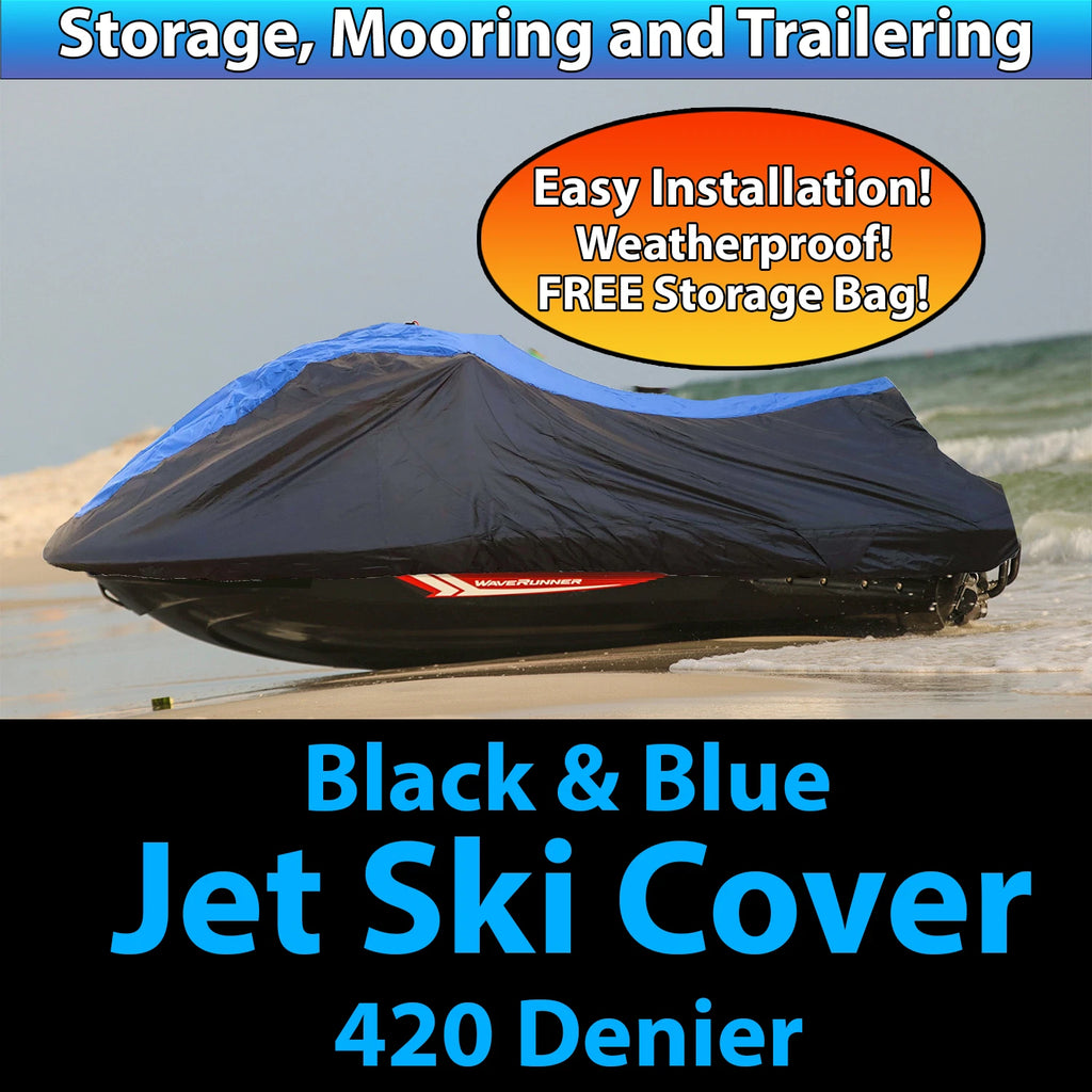 PWC Cover for Sea Doo GT GTS GTX GTI - BK/Blue