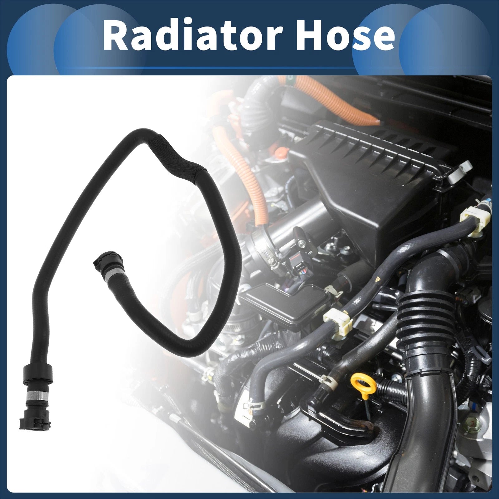 Radiator Hose Replacement for BMW 640i 2012–2017 and BMW 740i 2011–2014