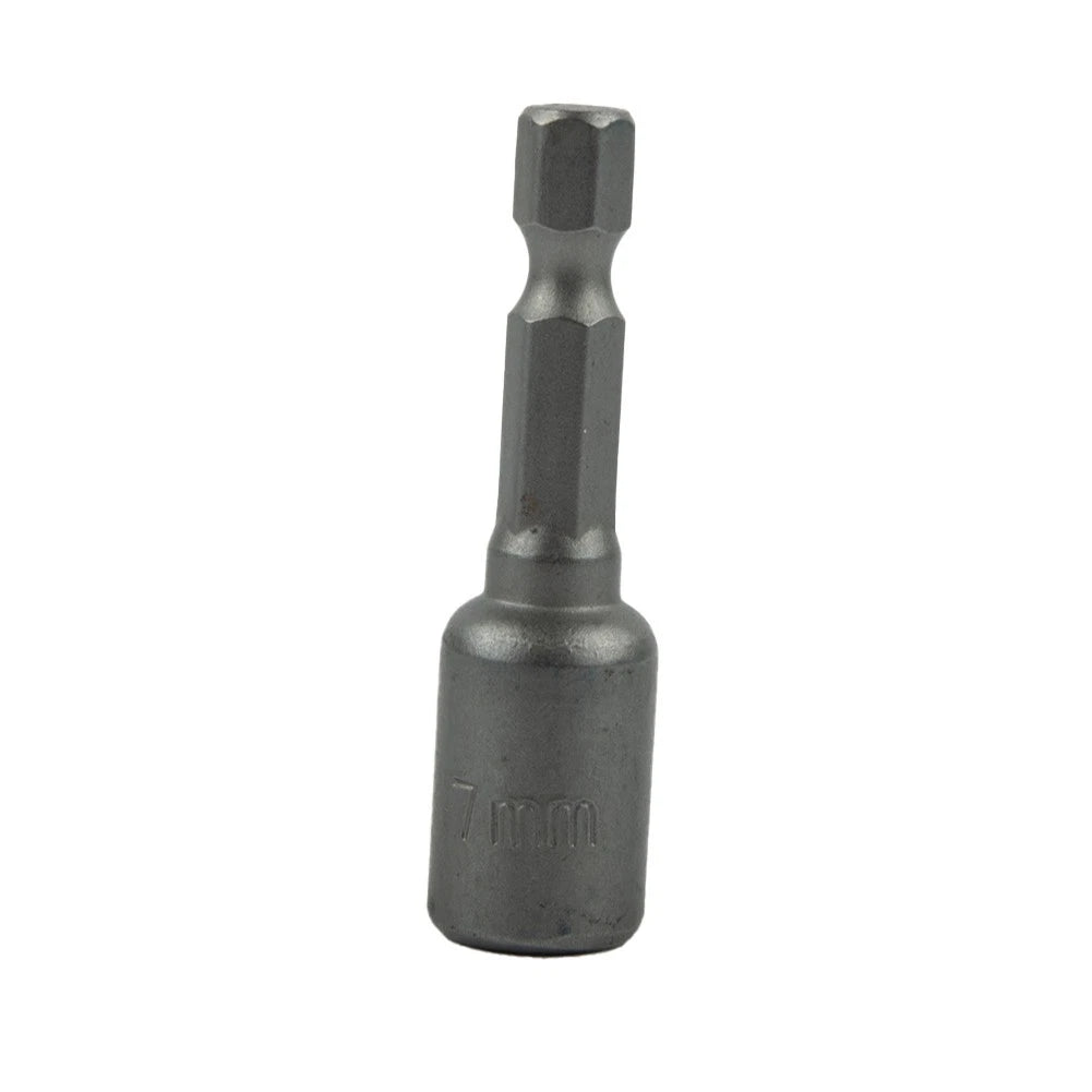 Nut Driver Socket Set for Electric Drill (6.35mm / 1/4", 6-13mm)