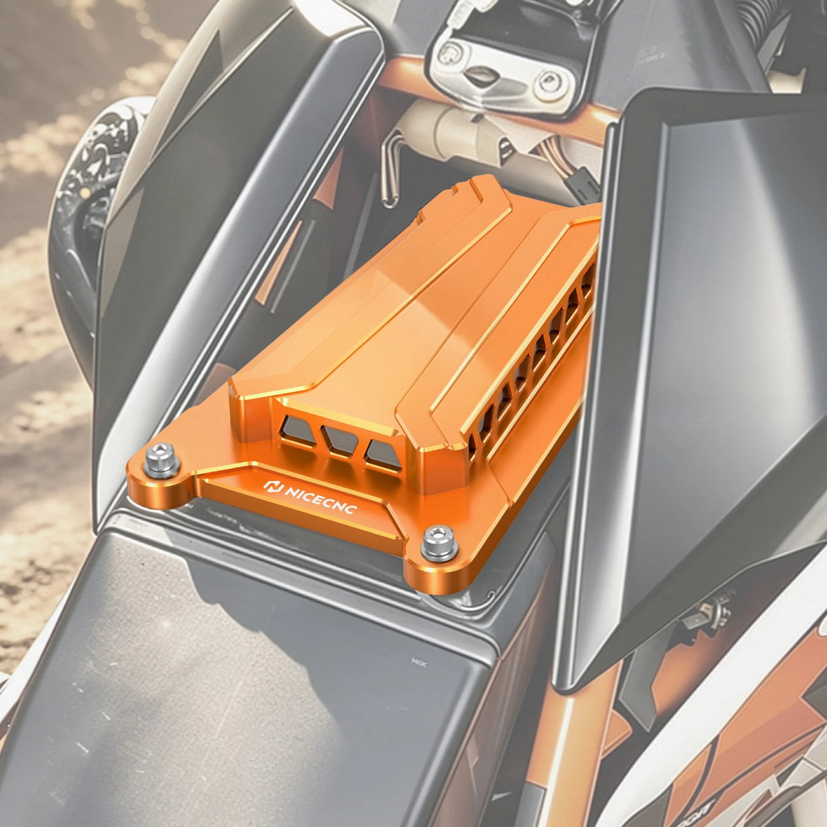 Air Filter Box Cover Protector for KTM 690 Enduro R/SMC/SMCR/RALLY (2008–2025)