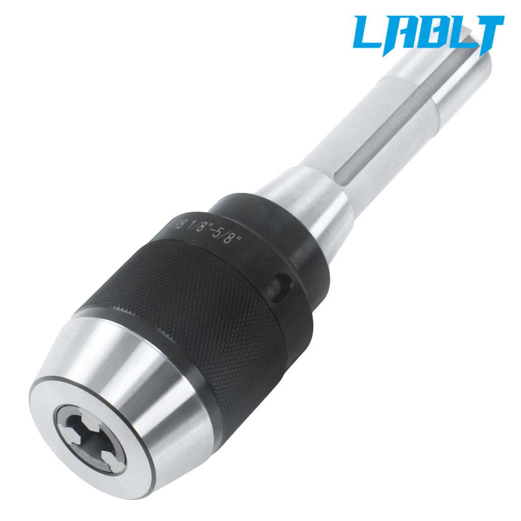1X LABLT Standard Keyless Drill Chuck R8 for (1/8-5/8")