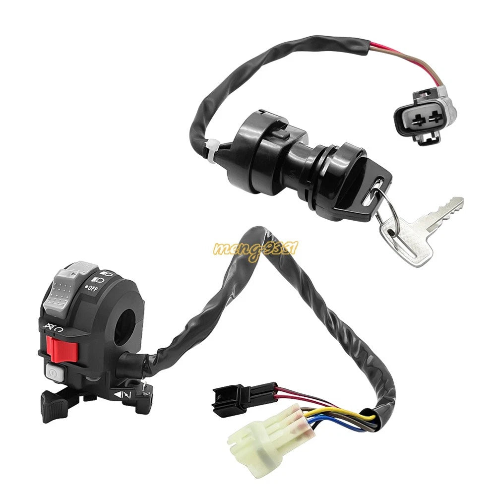 Handlebar Switch & Ignition Key Switch for Yamaha Big Bear 400 YFM400 (2002–2006)
