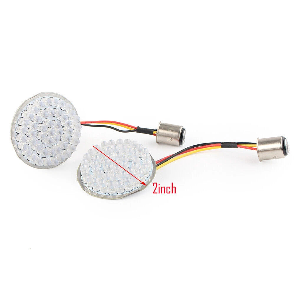 2X LED Rear Turn Signal Lights 1157 for Harley Touring (US)