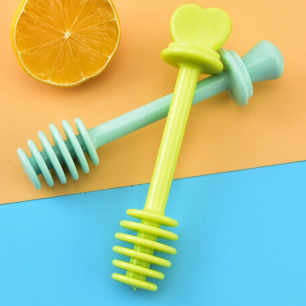 Plastic Honey Mixing Tool with Dual Function Ends for Kitchen