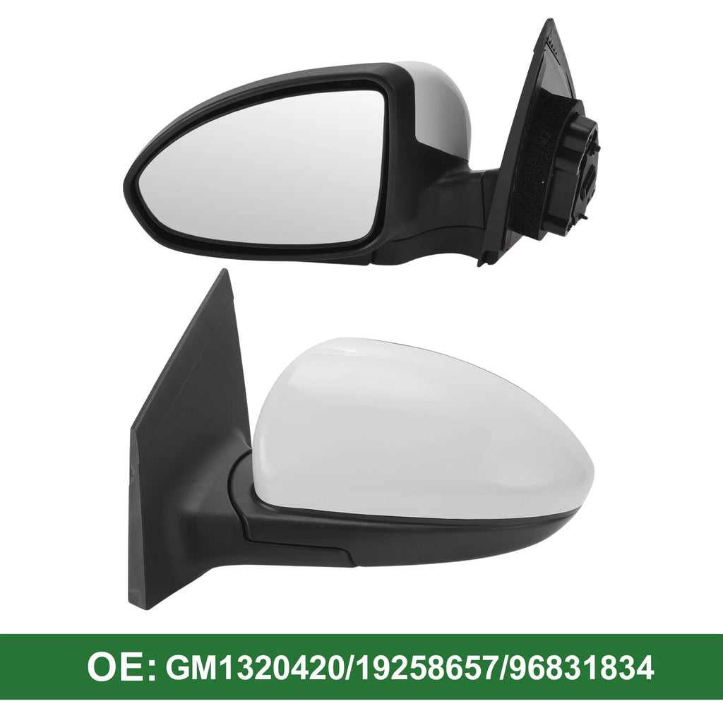 Left Driver Side Door Mirror 3 Pin Replacement for Chevrolet Cruze (2011–2015)