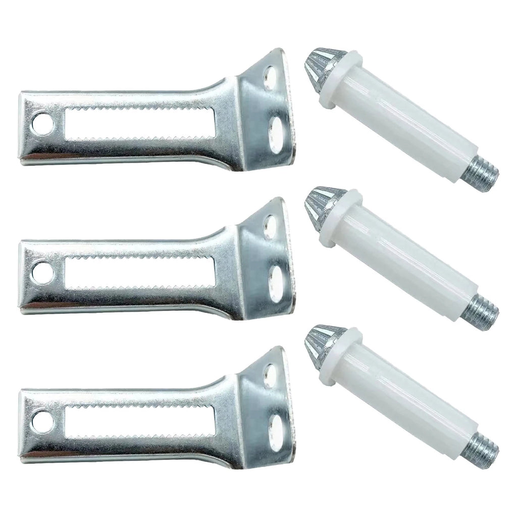 Bi Fold Door Hardware Kit for 1 3/8in Doors (6 Pieces)