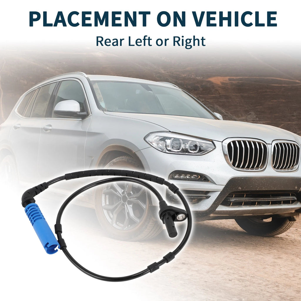 Rear Left ABS Wheel Speed Sensor Replacement for BMW X3 (2004–2010)
