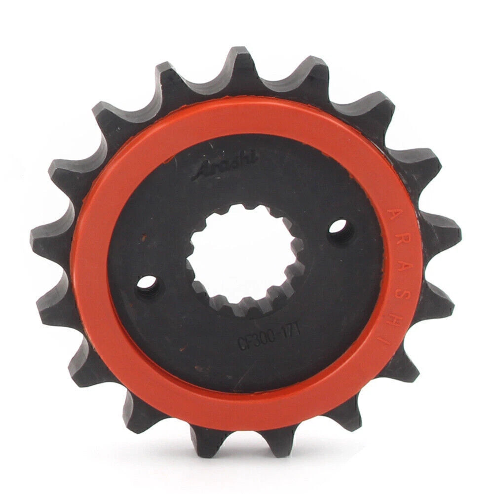 17T Rubber Cushioned Front Sprocket for Suzuki GSXR1300 (1999–2007)
